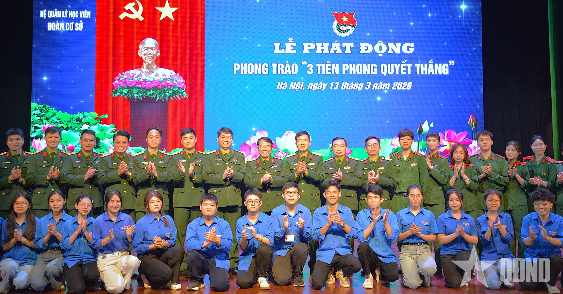 Tuổi trẻ Trường Đại học Văn hóa Nghệ thuật Quân đội phát động phong trào “3 tiên phong quyết thắng”